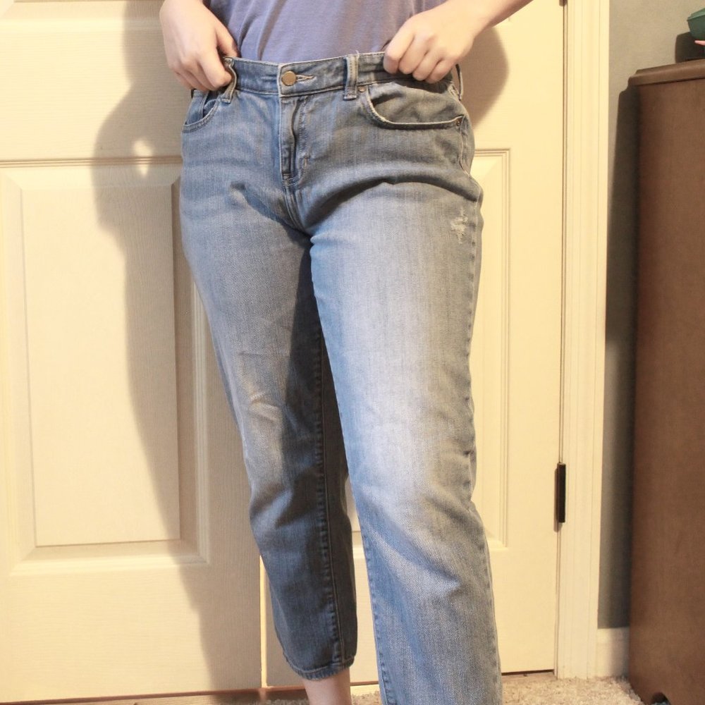 Gap Straight Crop 3/4 Jeans Size 8